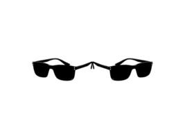 Sun Glasses Silhouette, Side View, Flat Style, can use for Pictogram, Logo Gram, Apps, Art Illustration, Template for Avatar Profile Image, Website, or Graphic Design Element vector