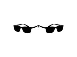 Sun Glasses Silhouette, Side View, Flat Style, can use for Pictogram, Logo Gram, Apps, Art Illustration, Template for Avatar Profile Image, Website, or Graphic Design Element vector