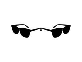 Sun Glasses Silhouette, Side View, Flat Style, can use for Pictogram, Logo Gram, Apps, Art Illustration, Template for Avatar Profile Image, Website, or Graphic Design Element vector