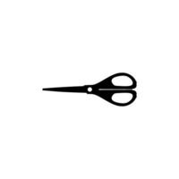 Scissors Silhouette, Flat Style, can use for Pictogram, Art Illustration, Website, Apps, Logo Type or Graphic Design Element vector