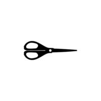 Scissors Silhouette, Flat Style, can use for Pictogram, Art Illustration, Website, Apps, Logo Type or Graphic Design Element vector