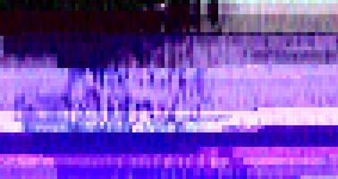 Trendy glitch pattern on dark background. Modern style vector