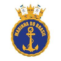 brasileño Armada Saco brazo oficial emblema vector