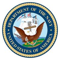 Departamento de el Armada de unido estados sello vector