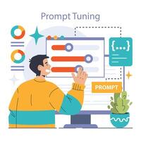 Prompt-engineers writing a command to a artificial neuron network vector