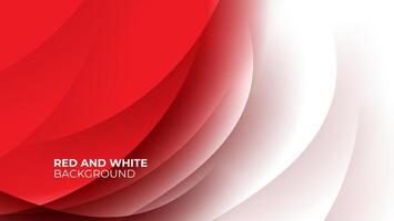 red and white gradient abstract background with wavy lines texture. great for banner, poster, website, presentation, cover, brochure. vector