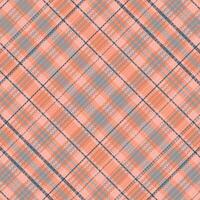 Tartan plaid pattern with texture. vector