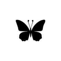 butterflies clip art collection. Hand drawn design elements for greeting cards, posters, logo, tags, labels, scrapbook, wedding invitations. Monochrome butterflies vector