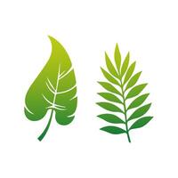 Green leaf icon. Elements design for natural, eco, vegan, bio labels vector