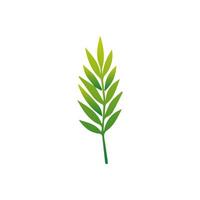 Green leaf icon green. Elements design for natural, eco, vegan, bio labels vector