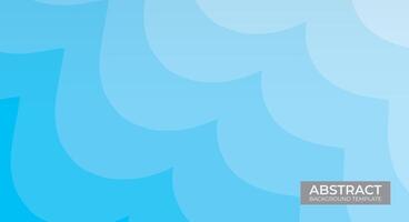 modern abstract blue background template vector