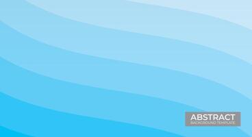 modern abstract blue background template vector