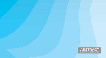 modern abstract blue background template vector