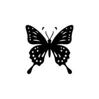 Beautiful Ornament Butterfly Decoration element Design vector