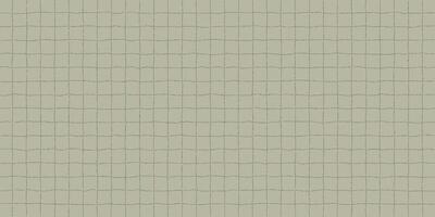 Textured sheet of green checkered paper with a stipple effect. Cute retro color background, irregular geometric pattern, notebook page. vector