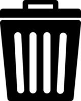 Trash icon sign. Delete icon symbol illustration design vector
