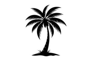 Palm tree icon design template isolated vector