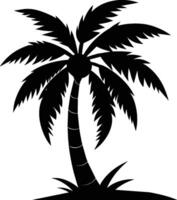 Palm tree icon design template isolated vector
