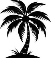 Palm tree icon design template isolated vector