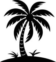 Palm tree icon design template isolated vector