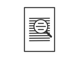 Illustration a icon depicting documents, suitable for web and mobile applications, isolated for use in graphic and design. vector