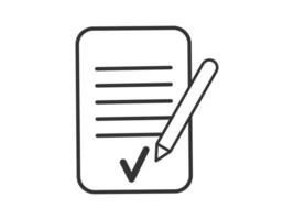 Illustration a icon depicting documents, suitable for web and mobile applications, isolated for use in graphic and design. vector