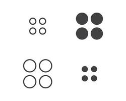 Hamburger menu icon, buttons for website, UI navigation, mobile app, presentation. design elements and user Interface icons. vector