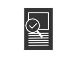 Illustration a icon depicting documents, suitable for web and mobile applications, isolated for use in graphic and design. vector