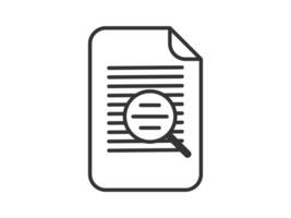 Illustration a icon depicting documents, suitable for web and mobile applications, isolated for use in graphic and design. vector