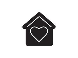 Icon a house representation, isolated against a clean background. This simple symbol evokes a sense of warmth and security, embodying the concept of home. vector