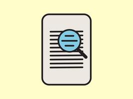 Icon depicting documents, suitable for web and mobile applications, isolated for use in graphic and design. Illustration a vector