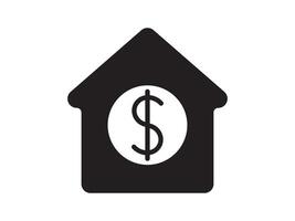 Icon a house representation, isolated against a clean background. This simple symbol evokes a sense of warmth and security, embodying the concept of home. vector