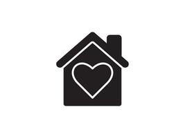 Icon a house representation, isolated against a clean background. This simple symbol evokes a sense of warmth and security, embodying the concept of home. vector