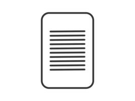 Icon depicting documents, suitable for web and mobile applications, isolated for use in graphic and design. Illustration a vector