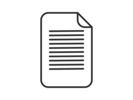 Icon depicting documents, suitable for web and mobile applications, isolated for use in graphic and design. Illustration a vector