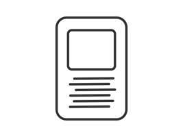Icon depicting documents, suitable for web and mobile applications, isolated for use in graphic and design. Illustration a vector