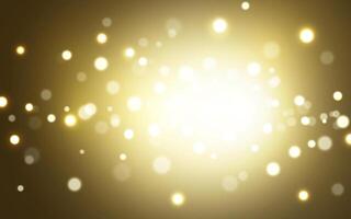 Golden luxury bokeh soft light abstract backgrounds, eps 10 illustration bokeh particles, Backgrounds decoration vector