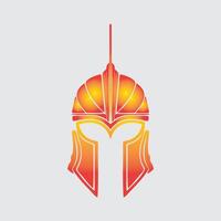 A Helmet Design Igniting Passion and Power, Symbolizing Strength and Intensity in a Fiery Visual Statement vector