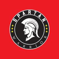 Spartan Warrior Emblem - A Timeless Symbol of Valor and Strength vector