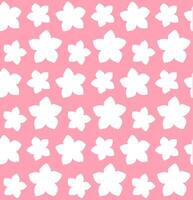 Seamless pattern of forget me not flower vector