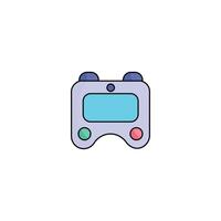 Game controller illustration, game controller for kids. vector