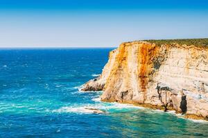 Majestic Seascapes and the Grandeur of Beautiful Cliffs, Capturing Nature's Magnificence in Breathtaking Coastal Views and Inspiring Awe in Every Frame photo