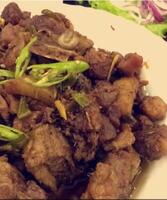 Meat, the flesh or other edible parts of animals usually domesticated cattle, swine, and sheep used for food, including not only the muscles and fat but also the tendons and ligaments. photo