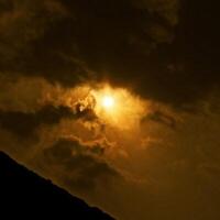 A cloudy day isn't ideal for a trip to the beach, and a cloudy night isn't great for star gazing. photo
