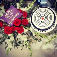 An anniversary is a day on which people remember or celebrate an event that happened on the same date in a past year. photo