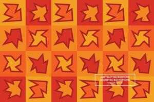 Abstract Background - Geometric Background - Custom Shapes - Orange, 4 Colors - Pattern, Website Design, Wallpaper, Packaging, Wall Art, Banner, Profile, Apparel, Textiles, Interior Design - DL.10 vector