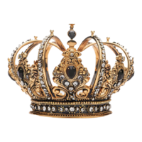 Crown jewellery isolated on transparent background png