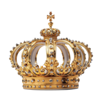 Crown jewellery isolated on transparent background png