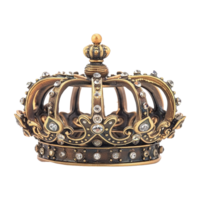 krona smycke isolerat på transparent bakgrund png