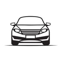 Car icon style collection. Symbol shape design. vector